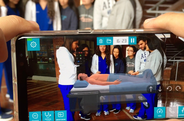 Body Interact - virtual patient simulation in Augmented Reality