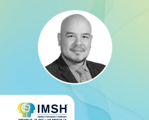 Dr Edgar Herrera at IMSH 2022 - Body Interact Learning Lab