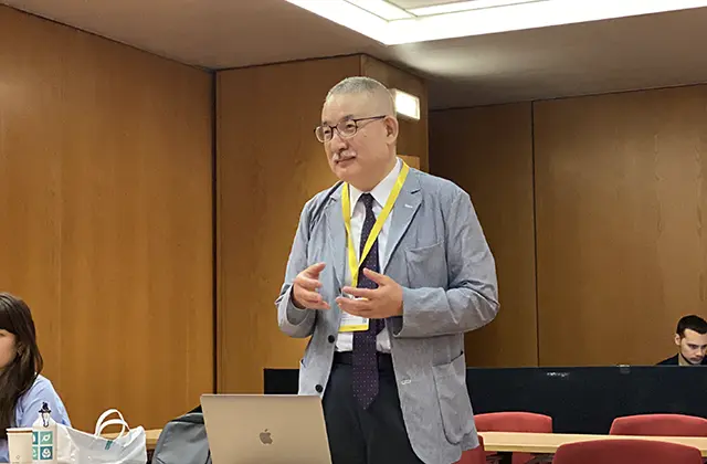 Prof. Ichiro Kaneko at SESAM